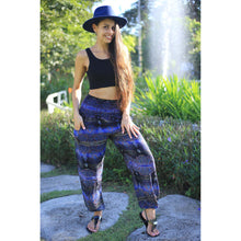 Load image into Gallery viewer, Paisley Buddha 2 women harem pants in Navy blue PP0004 020002 01