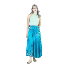 Load image into Gallery viewer, Acacia Mandala Women's Bohemian Skirt in Ocean Blue SK0033 020305 05
