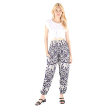 Load image into Gallery viewer, Buddha Elephant 9 men/women harem pants in Navy PP0004 020009 05