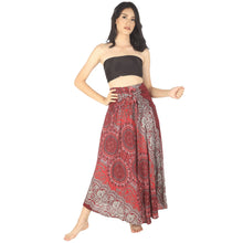 Load image into Gallery viewer, Clock Nut Women&#39;s Bohemian Skirt in Red SK0033 020067 06