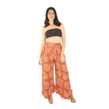 Load image into Gallery viewer, Floral Classic Women&#39;s Palazzo Pants in Orange PP0037 020098 04