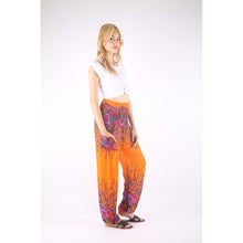 Load image into Gallery viewer, Floral Royal 10 women harem pants in Orange PP0004 020010 15