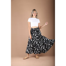Load image into Gallery viewer, Cactus Women&#39;s Bohemian Skirt in Black SK0033 130003 01