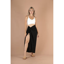 Load image into Gallery viewer, Sarong Scarf in Black JK0038 02000 10