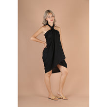 Load image into Gallery viewer, Sarong Scarf in Black JK0038 02000 10