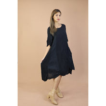 Load image into Gallery viewer, Fall and Winter Collection Organic Cotton Solid Color Dress  LI0056 000001 00