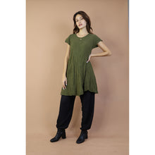 Load image into Gallery viewer, Fall and Winter Collection Organic Cotton Solid Color Dress  LI0061 000001 00