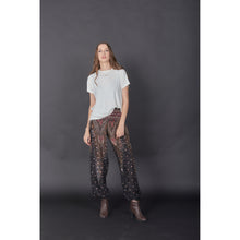 Load image into Gallery viewer, Peacock 7 Men/Women&#39;s Harem Pants in Balck White PP0004 020007 06