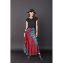 Load image into Gallery viewer, Princess Mandala Women&#39;s Bohemian Skirt in Red SK0033 020030 01