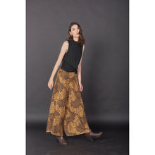 Load image into Gallery viewer, Flowers Women&#39;s Palazzo Pants in Brown PP0304 020143 01