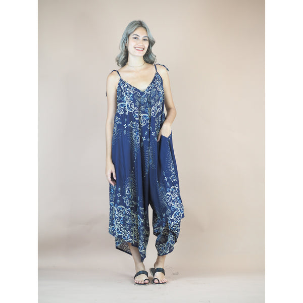 Cosmo Royal Elephant Women's Jumpsuit in Navy Blue JP0069 020307 03