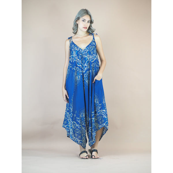 Cosmo Royal Elephant Women's Jumpsuit in Blue JP0069 020307 05