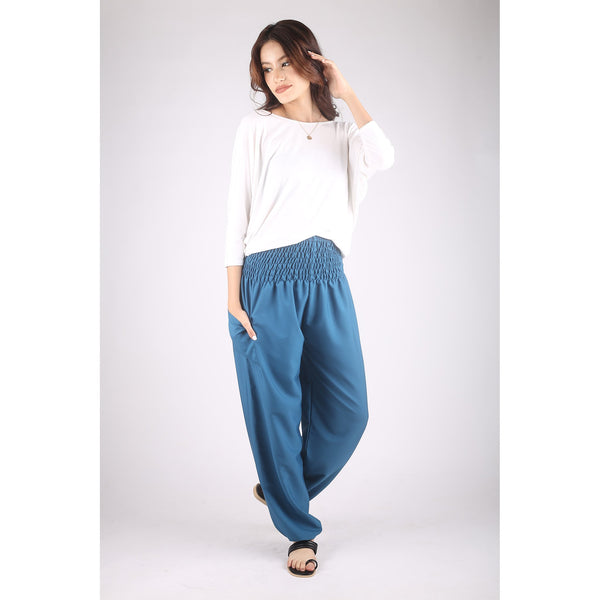 Solid Color Women's Harem Pants in Ocean Blue PP0004 130000 05