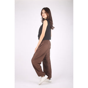 Solid Color Women's Harem Pants in Brown PP0004 130000 16