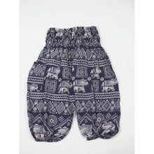 Load image into Gallery viewer, African Elephant Unisex Kid Haram Pants in Navy Blue PP0004 020004 04
