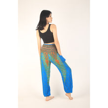 Load image into Gallery viewer, Peacock 8 women harem pants in Blue PP0004 020008 06