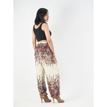 Load image into Gallery viewer, Floral Royal 10 women harem pants in Cream PP0004 020010 09