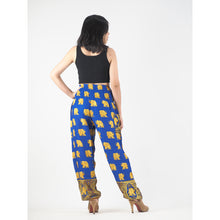 Load image into Gallery viewer, King elephant womens harem pants in Bright Navy PP0004 020059 03