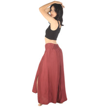 Load image into Gallery viewer, Solid Color Women Palazzo Pants in Burgundy PP0076 020000 15