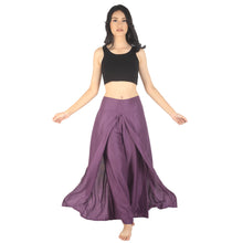 Load image into Gallery viewer, Solid Color Women Palazzo Pants in Purple PP0076 020000 06
