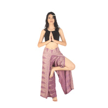 Load image into Gallery viewer, Peacock Feather Dream Women Palazzo Pants in Pink PP0076 020015 05