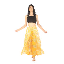 Load image into Gallery viewer, Flower chain Women Palazzo Pants in Yellow PP0076 020167 06