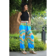 Load image into Gallery viewer, Regue Unisex Drawstring Genie Pants in Blue PP0110 020044 03