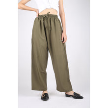 Load image into Gallery viewer, Solid Color Unisex Lounge Drawstring Pants in Oilve PP0216 130000 21