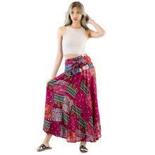Load image into Gallery viewer, Patchwork Women&#39;s Bohemian Skirt in Red SK0033 028000 15