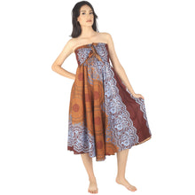Load image into Gallery viewer, Princess Mandala Women&#39;s Bohemian Skirt in Mustard SK0033 020030 04