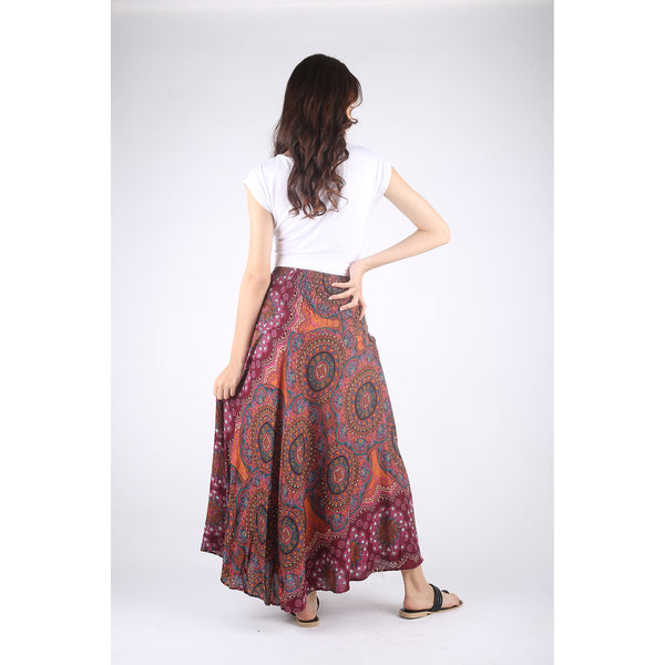 Mandala Women's Bohemian Skirt in Red SK0033 020114 06