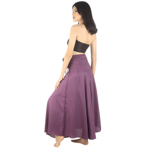 Solid Color Women's Bohemian Skirt in Purple SK0033 020000 06