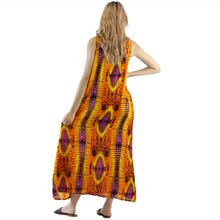 Load image into Gallery viewer, Tie Dye Women&#39;s Dresses in Orange DR0283 020102 06