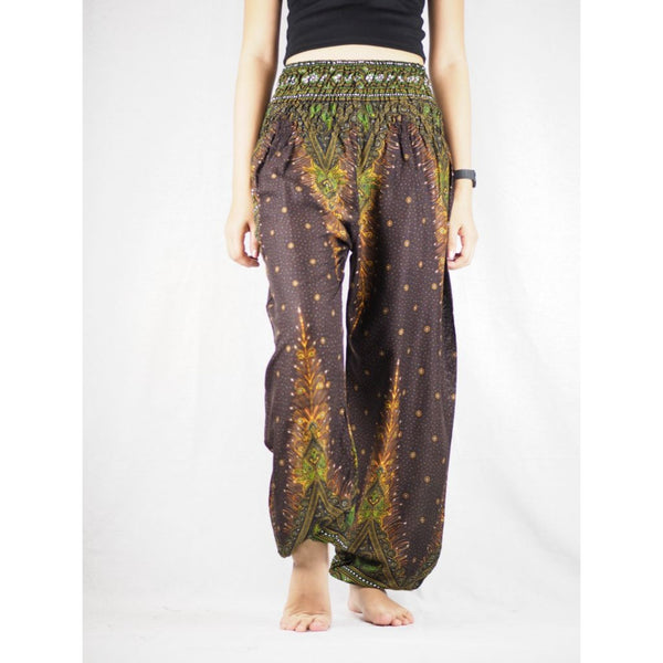 Peacock 42 women harem pants in Brown PP0004 020042 04
