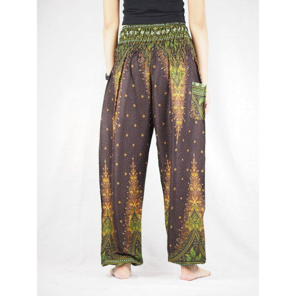 Peacock 42 women harem pants in Brown PP0004 020042 04