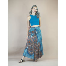 Load image into Gallery viewer, Templ Mandala Women&#39;s Bohemian Skirt in Green SK0033 020120 04