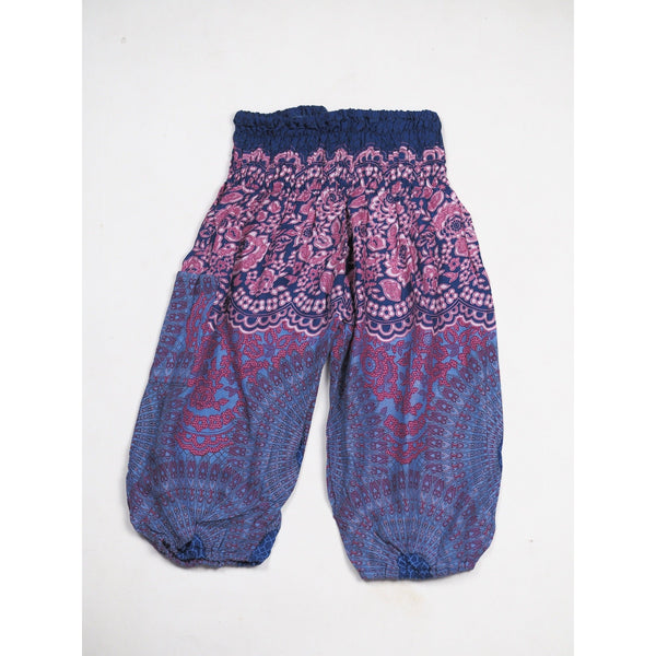 Princess Mandala Unisex Kid Harem Pants in Purple PP0004 020030 05