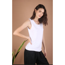 Load image into Gallery viewer, Solid Color Women&#39;s T-Shirt in White SH0205 010000 04