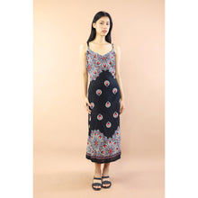 Load image into Gallery viewer, Mandala Flower Women&#39;s Dresses in Black DR0398 020262 03