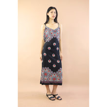 Load image into Gallery viewer, Mandala Flower Women&#39;s Dresses in Black DR0398 020262 03
