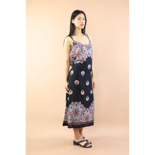 Load image into Gallery viewer, Mandala Flower Women&#39;s Dresses in Black DR0398 020262 03