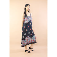 Load image into Gallery viewer, Mandala Flower Women&#39;s Dresses in Black DR0398 020262 03