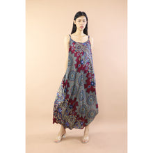 Load image into Gallery viewer, Princess Floral Garden Women&#39;s Dresses in Burgundy DR0438 020336 03