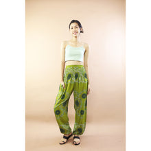 Load image into Gallery viewer, Mandala Chain Women Harem Pants In Olive PP0004 020388 03