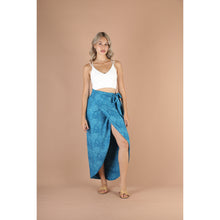 Load image into Gallery viewer, Paisley Women&#39;s Skirt in Blue SK0094 020016 04