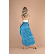 Load image into Gallery viewer, Paisley Women&#39;s Skirt in Blue SK0094 020016 04