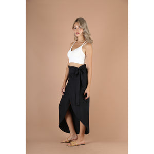 Solid Color Women's Skirt in Black SK0094 020000 10