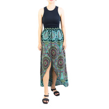 Load image into Gallery viewer, Mandala 114 Women&#39;s Skirt in Ocean Blue SK0029 020114 04