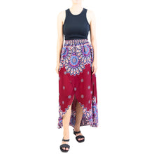 Load image into Gallery viewer, Side Sunflower Women&#39;s Skirt in Red SK0029 020141 01