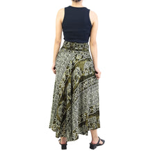 Load image into Gallery viewer, Rupestree Elephant Women&#39;s Bohemian Skirt in Green SK0033 020123 03